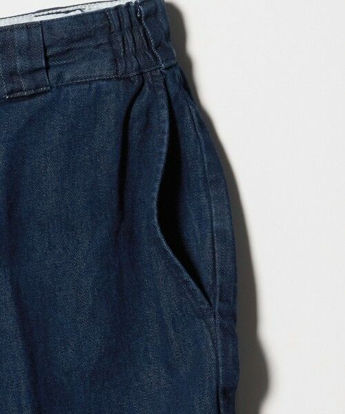 green label relaxing / グリーンレーベル リラクシング ショート・ハーフ・半端丈パンツ | ＜Dickies＞デニム イージー ショーツ ショートパンツ | 詳細6