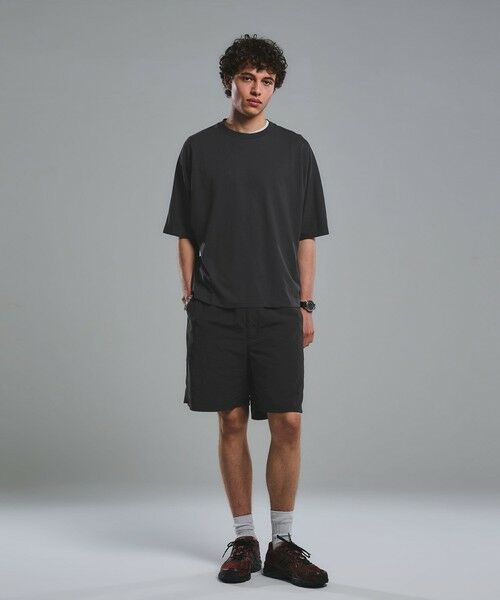 green label relaxing / グリーンレーベル リラクシング ショート・ハーフ・半端丈パンツ | 【別注/WEB限定】<3/2 WORKS>GLR サプレックスナイロン イージー ショーツ | 詳細1
