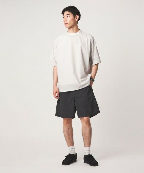green label relaxing / グリーンレーベル リラクシング ショート・ハーフ・半端丈パンツ | 【別注/WEB限定】<3/2 WORKS>GLR サプレックスナイロン イージー ショーツ | 詳細3