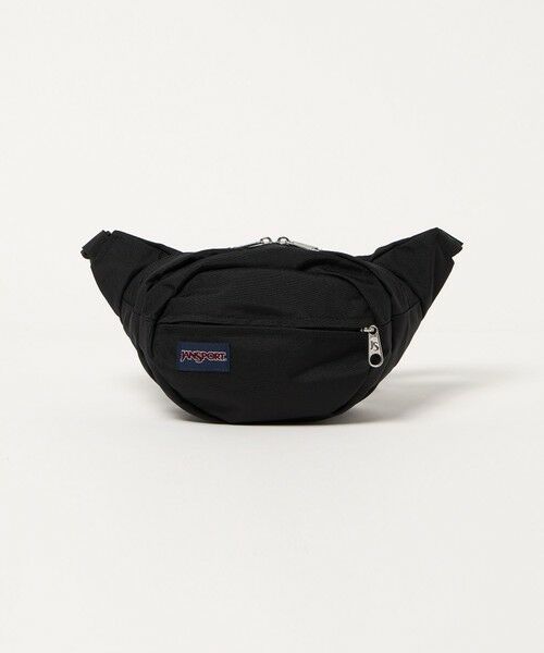 green label relaxing / グリーンレーベル リラクシング メッセンジャーバッグ・ウエストポーチ | ＜JANSPORT＞ FIFTH AVENUE ウエストポーチ ボディ バッグ（BLACK）