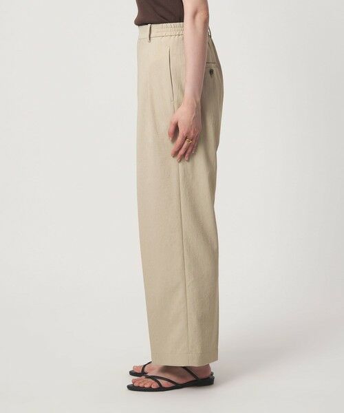 green label relaxing / グリーンレーベル リラクシング その他パンツ | ［size SHORT/TALLあり］2タック ワイド パンツ UVカット 接触冷感 吸水速乾 | 詳細12