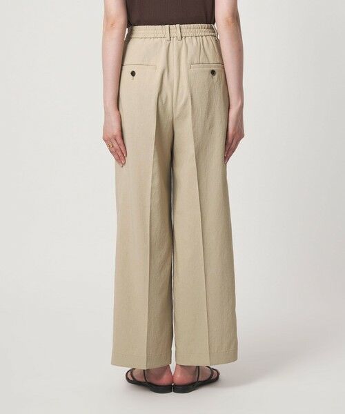 green label relaxing / グリーンレーベル リラクシング その他パンツ | ［size SHORT/TALLあり］2タック ワイド パンツ UVカット 接触冷感 吸水速乾 | 詳細13