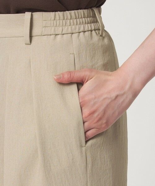 green label relaxing / グリーンレーベル リラクシング その他パンツ | ［size SHORT/TALLあり］2タック ワイド パンツ UVカット 接触冷感 吸水速乾 | 詳細16