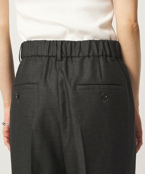 green label relaxing / グリーンレーベル リラクシング その他パンツ | ［size SHORT/TALLあり］リネンライク セミフレア パンツ | 詳細10