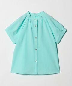 green label relaxing / グリーンレーベル リラクシング シャツ・ブラウス | スタンドネック 2WAY ブラウス