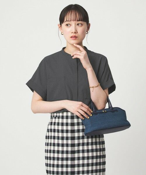 green label relaxing / グリーンレーベル リラクシング シャツ・ブラウス | Breeze Cool ポケット シャツ マシンウォッシャブル 吸水速乾 通気性 UVカット | 詳細5