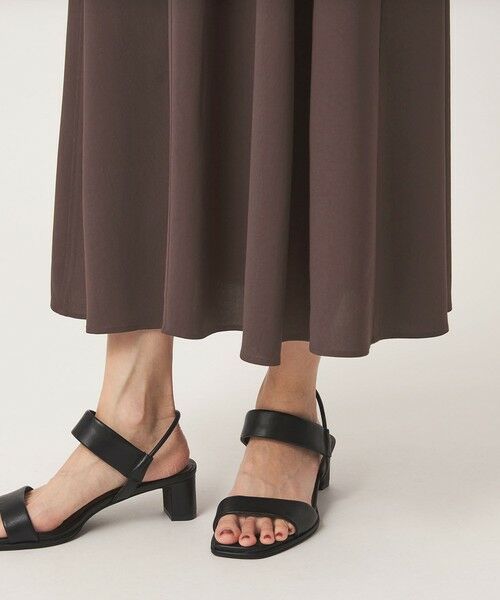 green label relaxing / グリーンレーベル リラクシング ロング・マキシ丈ワンピース | ［size SHORTあり］ジョーゼット テント ワンピース マシンウォッシャブル 接触冷感 | 詳細20