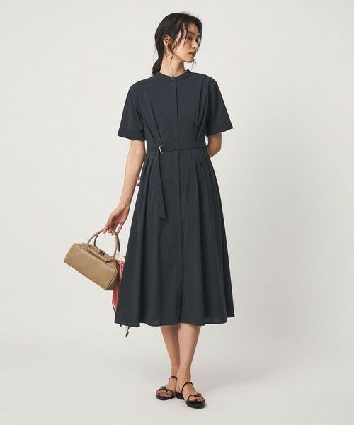 green label relaxing / グリーンレーベル リラクシング ロング・マキシ丈ワンピース | ベルト フレア ワンピース マシンウォッシャブル 吸水速乾 | 詳細26