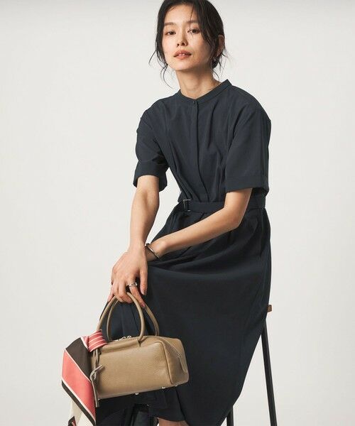 green label relaxing / グリーンレーベル リラクシング ロング・マキシ丈ワンピース | ベルト フレア ワンピース マシンウォッシャブル 吸水速乾 | 詳細22