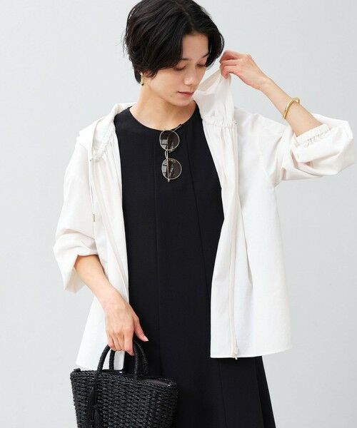 green label relaxing / グリーンレーベル リラクシング シャツ・ブラウス | ［size SHORTあり］フード ギャザー シャツ  UVカット 通気性 吸水速乾 | 詳細6
