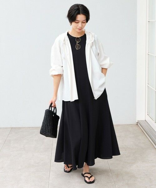 green label relaxing / グリーンレーベル リラクシング シャツ・ブラウス | ［size SHORTあり］フード ギャザー シャツ  UVカット 通気性 吸水速乾 | 詳細7