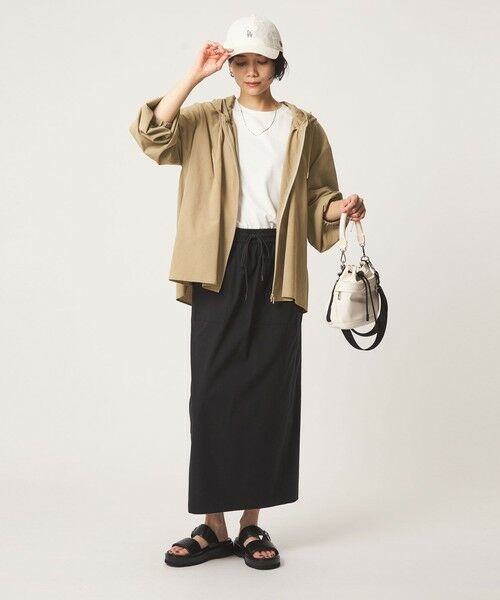 green label relaxing / グリーンレーベル リラクシング シャツ・ブラウス | ［size SHORTあり］フード ギャザー シャツ  UVカット 通気性 吸水速乾 | 詳細18