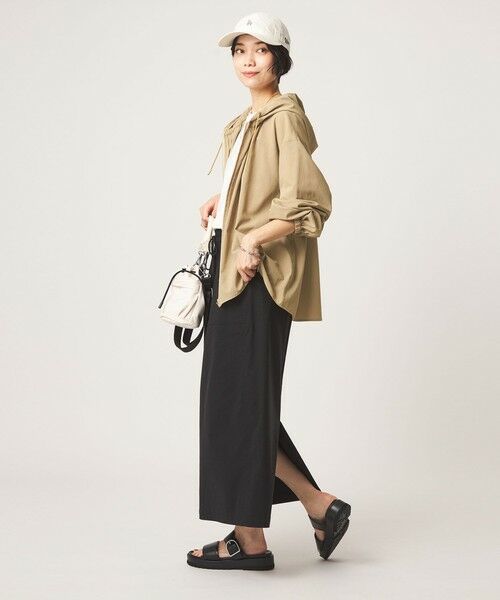 green label relaxing / グリーンレーベル リラクシング シャツ・ブラウス | ［size SHORTあり］フード ギャザー シャツ  UVカット 通気性 吸水速乾 | 詳細19