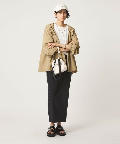 green label relaxing / グリーンレーベル リラクシング シャツ・ブラウス | ［size SHORTあり］フード ギャザー シャツ  UVカット 通気性 吸水速乾 | 詳細22