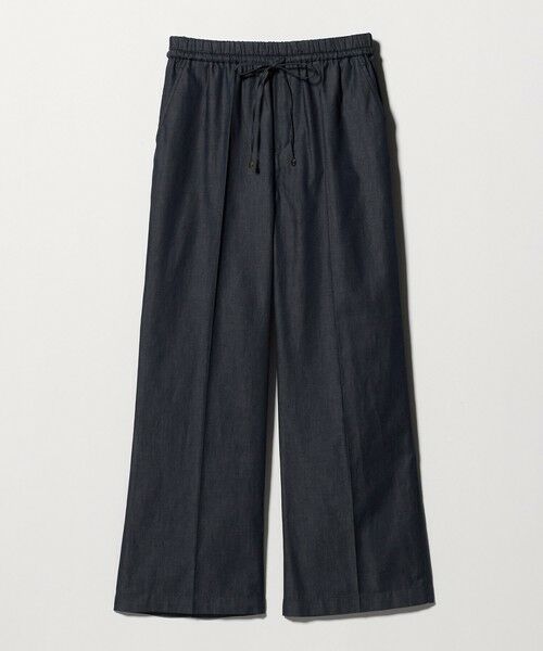 green label relaxing / グリーンレーベル リラクシング その他パンツ | ［size SHORT/TALLあり］ライト デニム ニーハイフレアパンツ | 詳細9