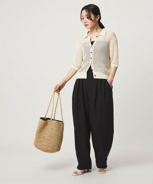 green label relaxing / グリーンレーベル リラクシング その他パンツ | 【WEB限定】<at ease>カラミ カーブ パンツ | 詳細4