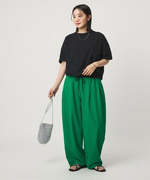 green label relaxing / グリーンレーベル リラクシング その他パンツ | 【WEB限定】<at ease>カラミ カーブ パンツ | 詳細8