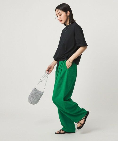 green label relaxing / グリーンレーベル リラクシング その他パンツ | 【WEB限定】<at ease>カラミ カーブ パンツ | 詳細10