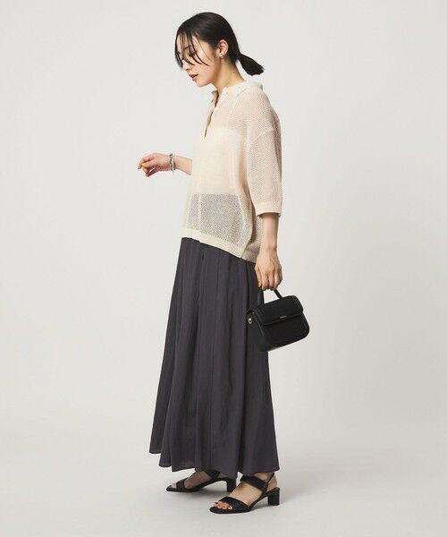 green label relaxing / グリーンレーベル リラクシング その他パンツ | 【WEB限定】＜at ease＞ボイル キュロット パンツ | 詳細4