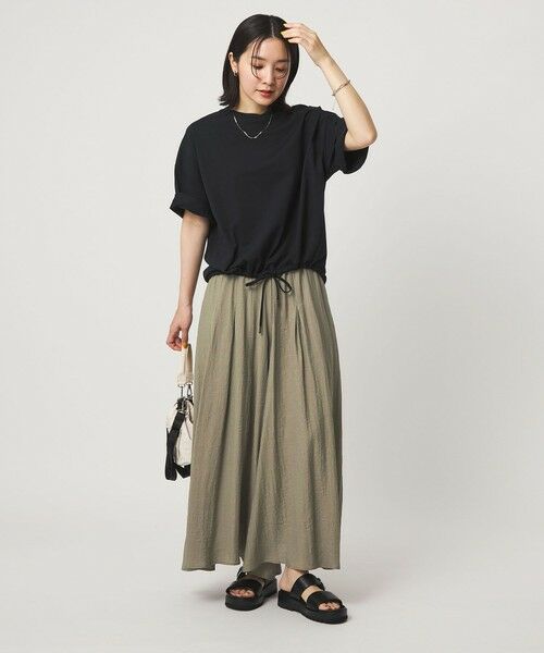 green label relaxing / グリーンレーベル リラクシング その他パンツ | 【WEB限定】＜at ease＞ボイル キュロット パンツ | 詳細13