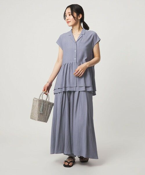 green label relaxing / グリーンレーベル リラクシング その他パンツ | 【WEB限定】＜at ease＞ボイル キュロット パンツ | 詳細23