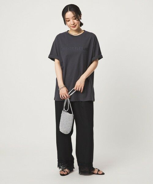 green label relaxing / グリーンレーベル リラクシング その他パンツ | 【WEB限定】＜at ease＞スソ レース パンツ | 詳細3
