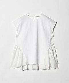 green label relaxing / グリーンレーベル リラクシング カットソー | エアリー ボリューム カットソー 接触冷感