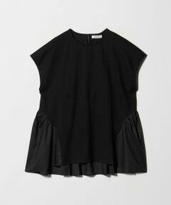 green label relaxing / グリーンレーベル リラクシング カットソー | エアリー ボリューム カットソー 接触冷感