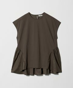 green label relaxing / グリーンレーベル リラクシング カットソー | エアリー ボリューム カットソー 接触冷感