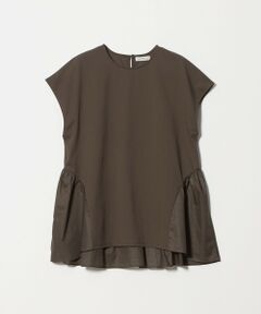 green label relaxing / グリーンレーベル リラクシング カットソー | エアリー ボリューム カットソー 接触冷感
