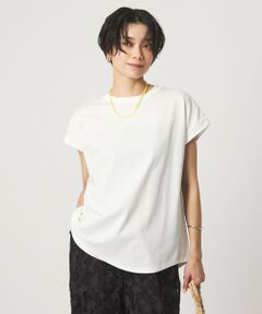 green label relaxing / グリーンレーベル リラクシング カットソー | バックスリット   プルオーバー カットソー 制菌