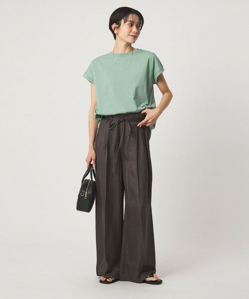 green label relaxing / グリーンレーベル リラクシング カットソー | バックスリット   プルオーバー カットソー 制菌 | 詳細19