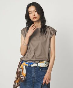 green label relaxing / グリーンレーベル リラクシング カットソー（半袖以外） | フレンチスリーブ Tシャツ 汗染み防止