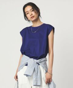 green label relaxing / グリーンレーベル リラクシング カットソー（半袖以外） | フレンチスリーブ Tシャツ 汗染み防止
