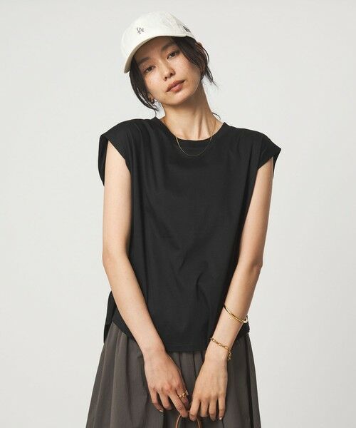 green label relaxing / グリーンレーベル リラクシング カットソー(半袖以外) | フレンチスリーブ Tシャツ 汗染み防止 | 詳細10