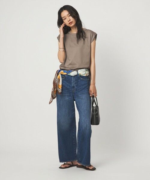 green label relaxing / グリーンレーベル リラクシング カットソー(半袖以外) | フレンチスリーブ Tシャツ 汗染み防止 | 詳細16