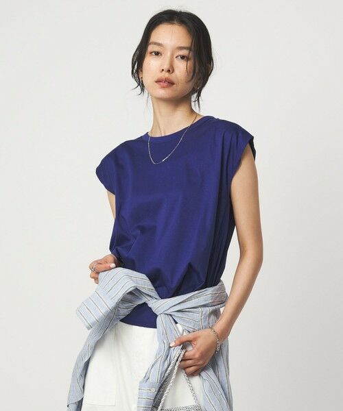 green label relaxing / グリーンレーベル リラクシング カットソー(半袖以外) | フレンチスリーブ Tシャツ 汗染み防止 | 詳細27