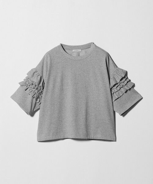 green label relaxing / グリーンレーベル リラクシング カットソー | 【WEB限定】＜at ease＞袖フリル  ショートスリーブ カットソー | 詳細17
