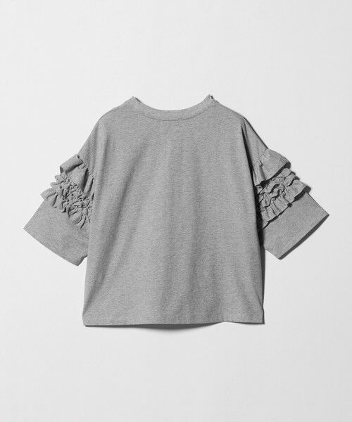 green label relaxing / グリーンレーベル リラクシング カットソー | 【WEB限定】＜at ease＞袖フリル  ショートスリーブ カットソー | 詳細18
