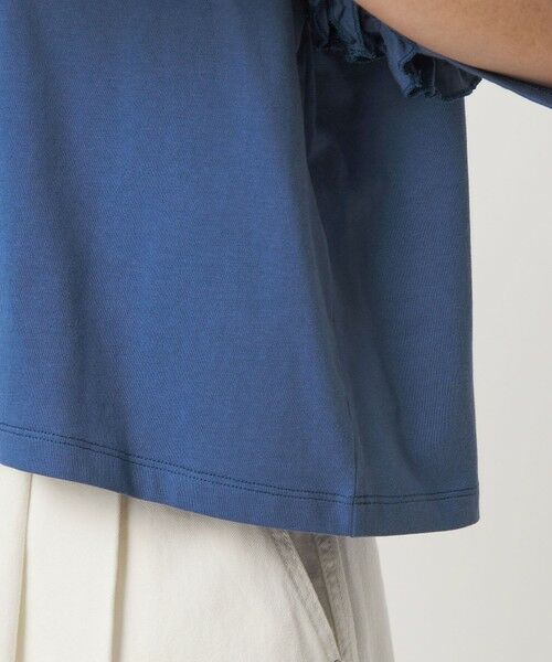 green label relaxing / グリーンレーベル リラクシング カットソー | 【WEB限定】＜at ease＞袖フリル  ショートスリーブ カットソー | 詳細27