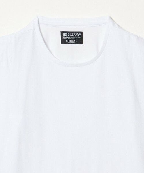 green label relaxing / グリーンレーベル リラクシング Tシャツ | 【別注】＜RUSSELL ATHLETIC＞SHELTECH Tシャツ | 詳細7