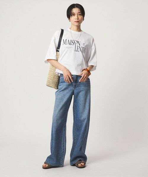 green label relaxing / グリーンレーベル リラクシング Tシャツ | バック タック ロゴ Tシャツ | 詳細4