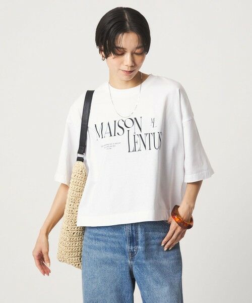green label relaxing / グリーンレーベル リラクシング Tシャツ | バック タック ロゴ Tシャツ | 詳細2