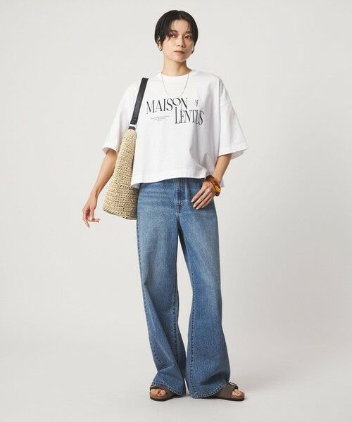 green label relaxing / グリーンレーベル リラクシング Tシャツ | バック タック ロゴ Tシャツ | 詳細3