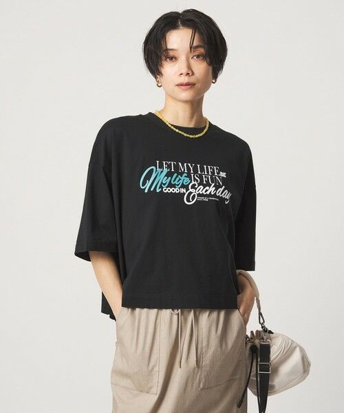 green label relaxing / グリーンレーベル リラクシング Tシャツ | バック タック ロゴ Tシャツ | 詳細7