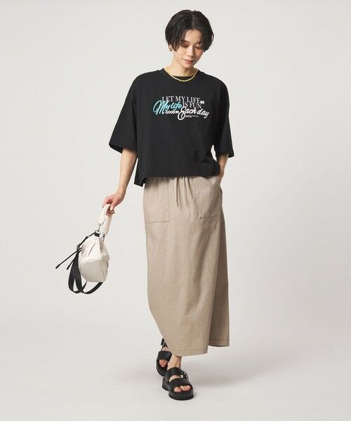green label relaxing / グリーンレーベル リラクシング Tシャツ | バック タック ロゴ Tシャツ | 詳細10