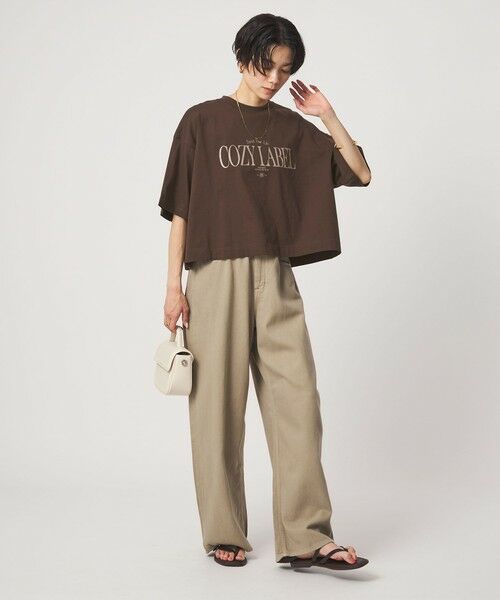green label relaxing / グリーンレーベル リラクシング Tシャツ | バック タック ロゴ Tシャツ | 詳細16