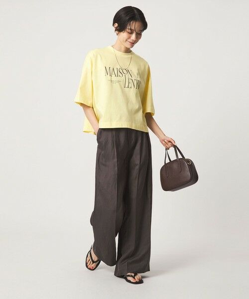 green label relaxing / グリーンレーベル リラクシング Tシャツ | バック タック ロゴ Tシャツ | 詳細29