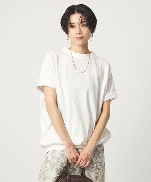 green label relaxing / グリーンレーベル リラクシング Tシャツ | ガーゼテンジク フォルム Tシャツ | 詳細2