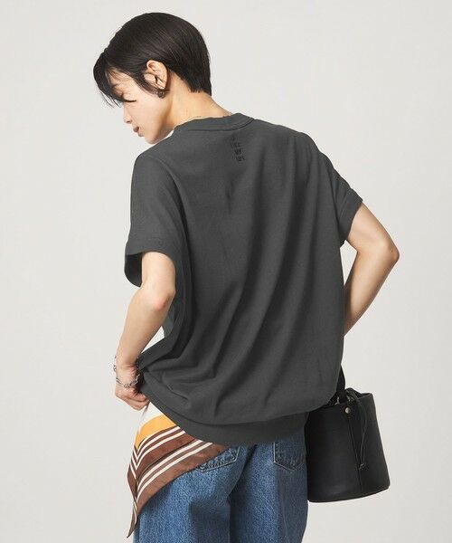 green label relaxing / グリーンレーベル リラクシング Tシャツ | ガーゼテンジク フォルム Tシャツ | 詳細8